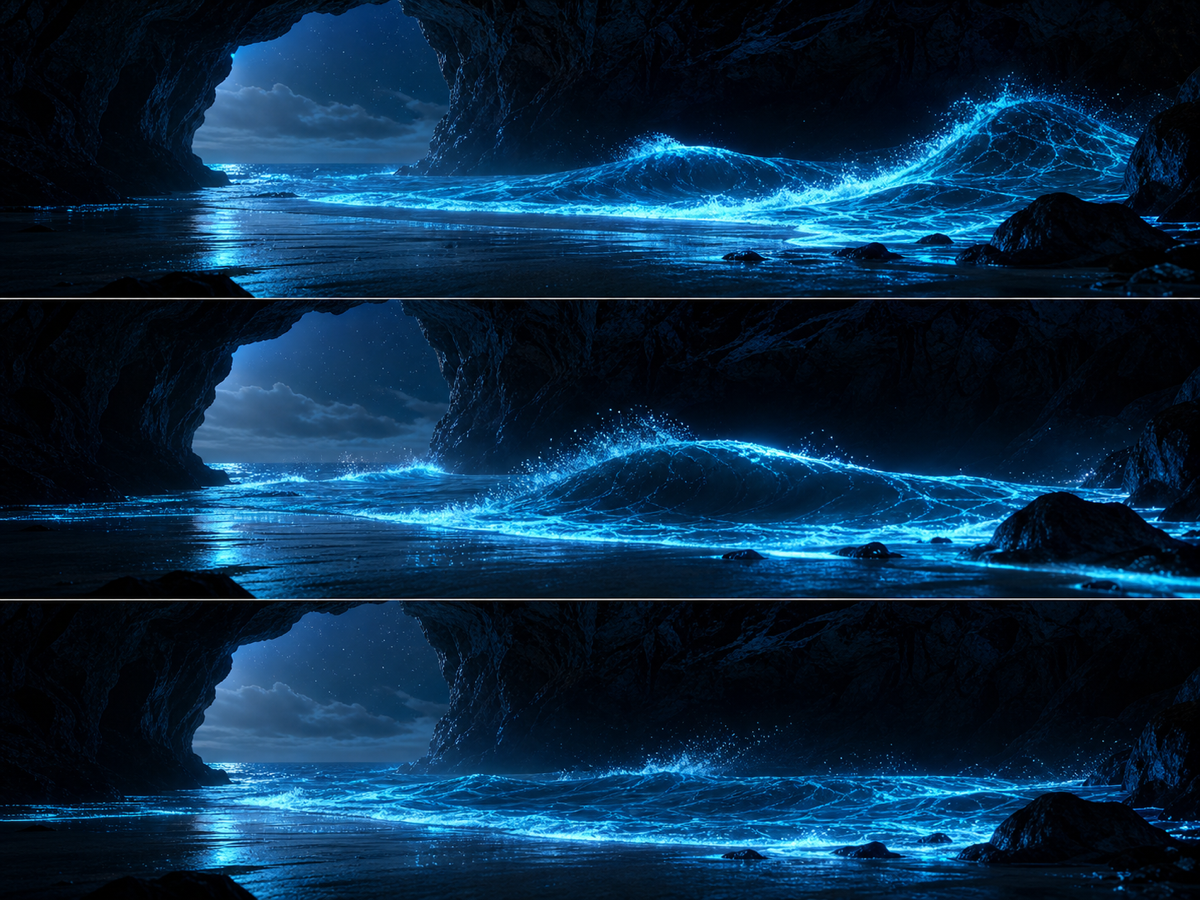 Fondo ambiental en bucle de Grok Imagine Video 1.5