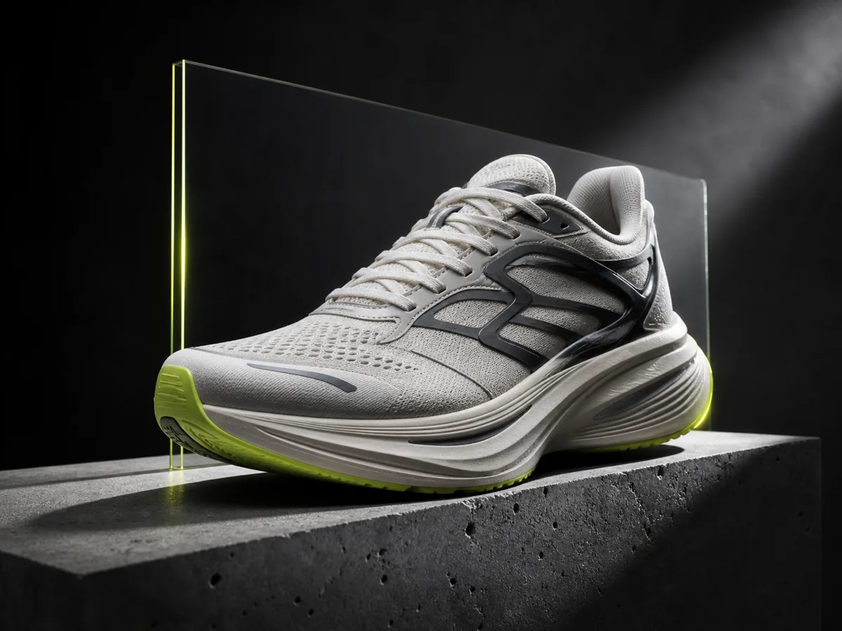 Muse Image example of a premium editorial footwear campaign