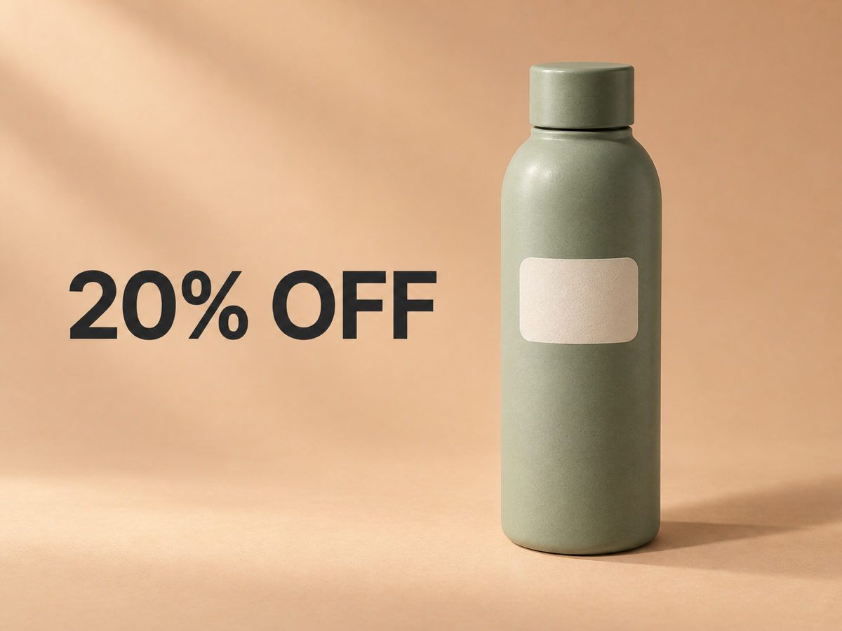 Product photograph before removing outdated promotional text